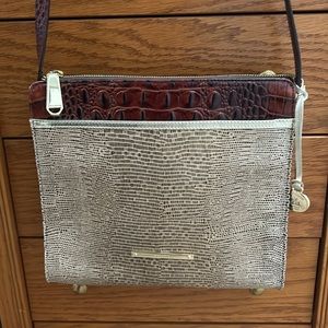 Brahmin Anywhere Crossbody-Brown Laelia, NWT